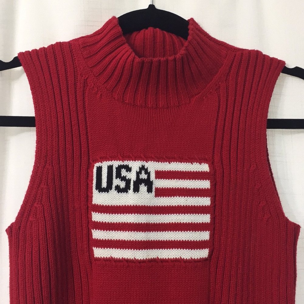 Petite Sophisticate Sleeveless Sweater - Picture 2 of 6